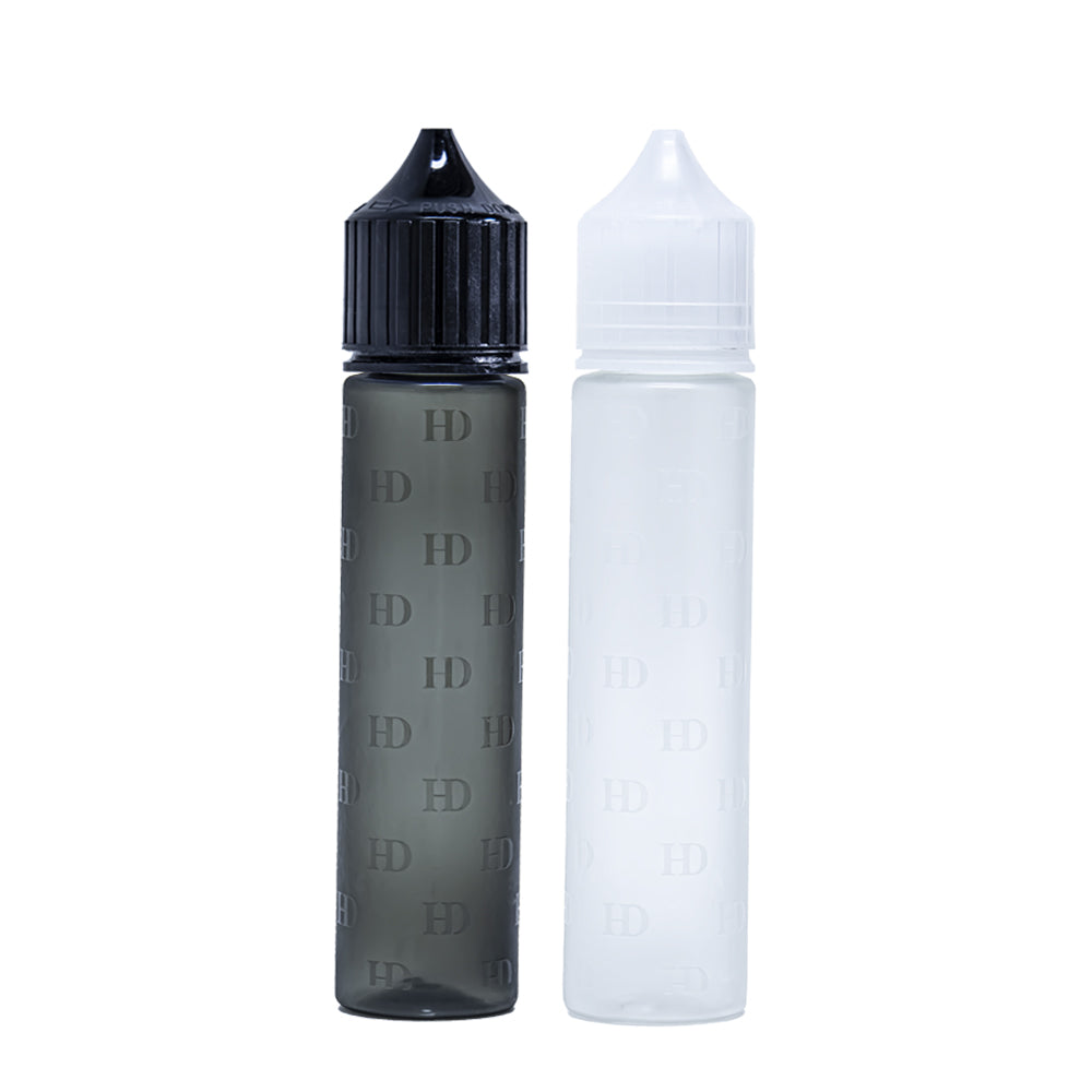 New arrival emboss logo 60ml PET E-liquid bottle