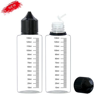 noir transparent 30ml 60ml 100ml 120ml flacon compte-gouttes en plastique E liquide