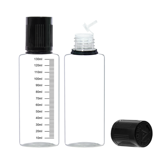 HIDY6F1-140ML new flip tip plastic dropper E liquid bottle