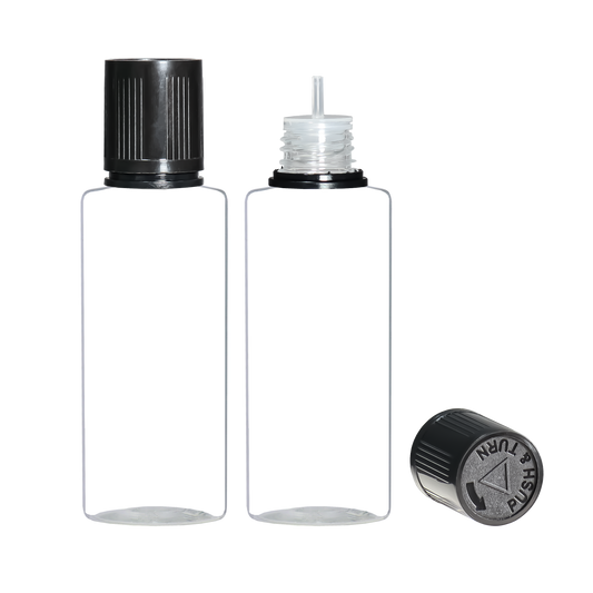 HDV3-140ML PET plastic dropper E-liquid E-juice bottle