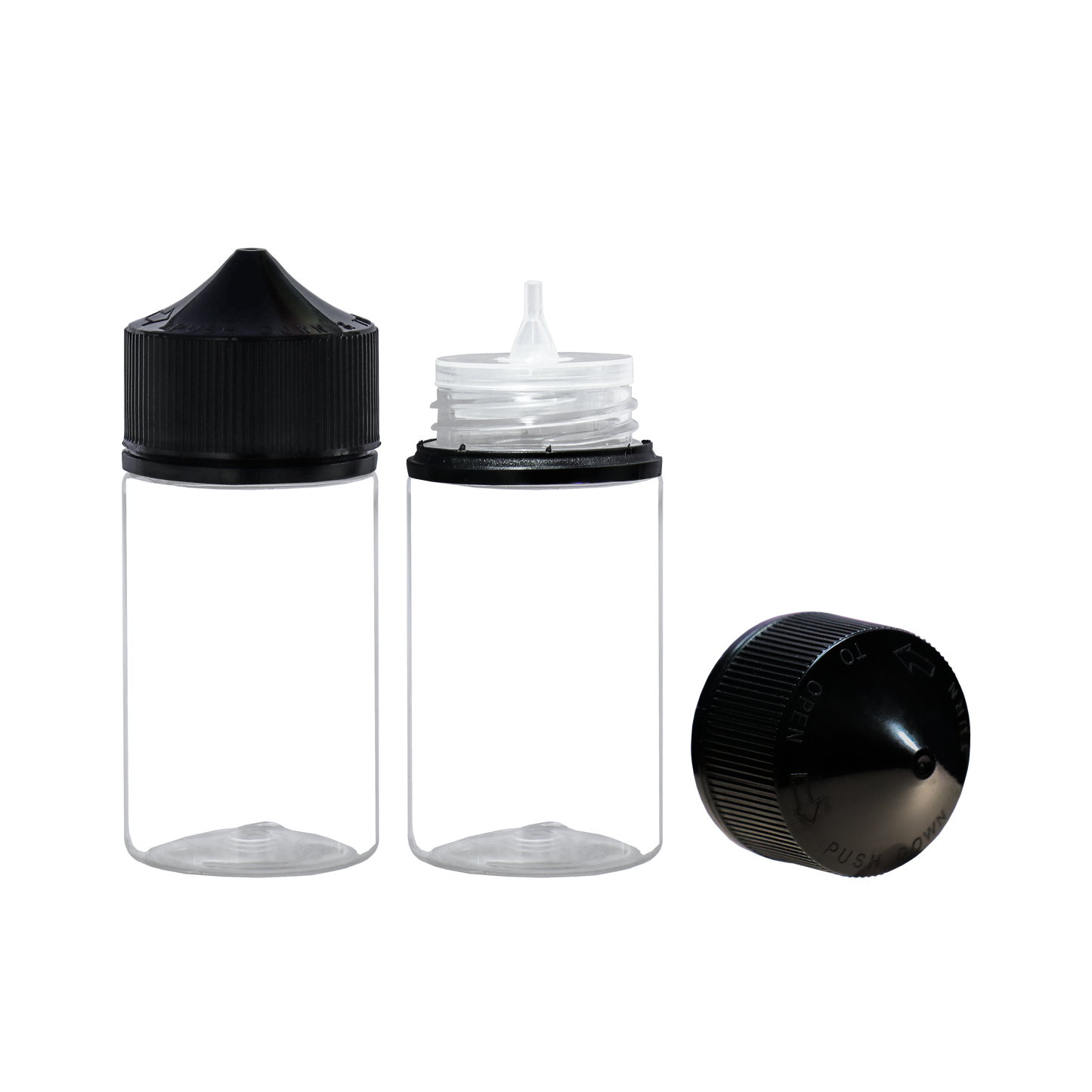 HIDY3M-80ML plastic dropper E-liquid E-juice bottle