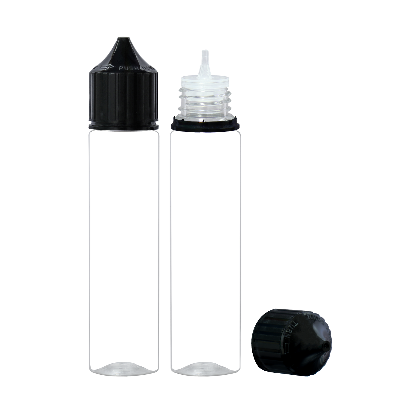 HIDY3-70ML plastic dropper E-liquid E-juice bottle