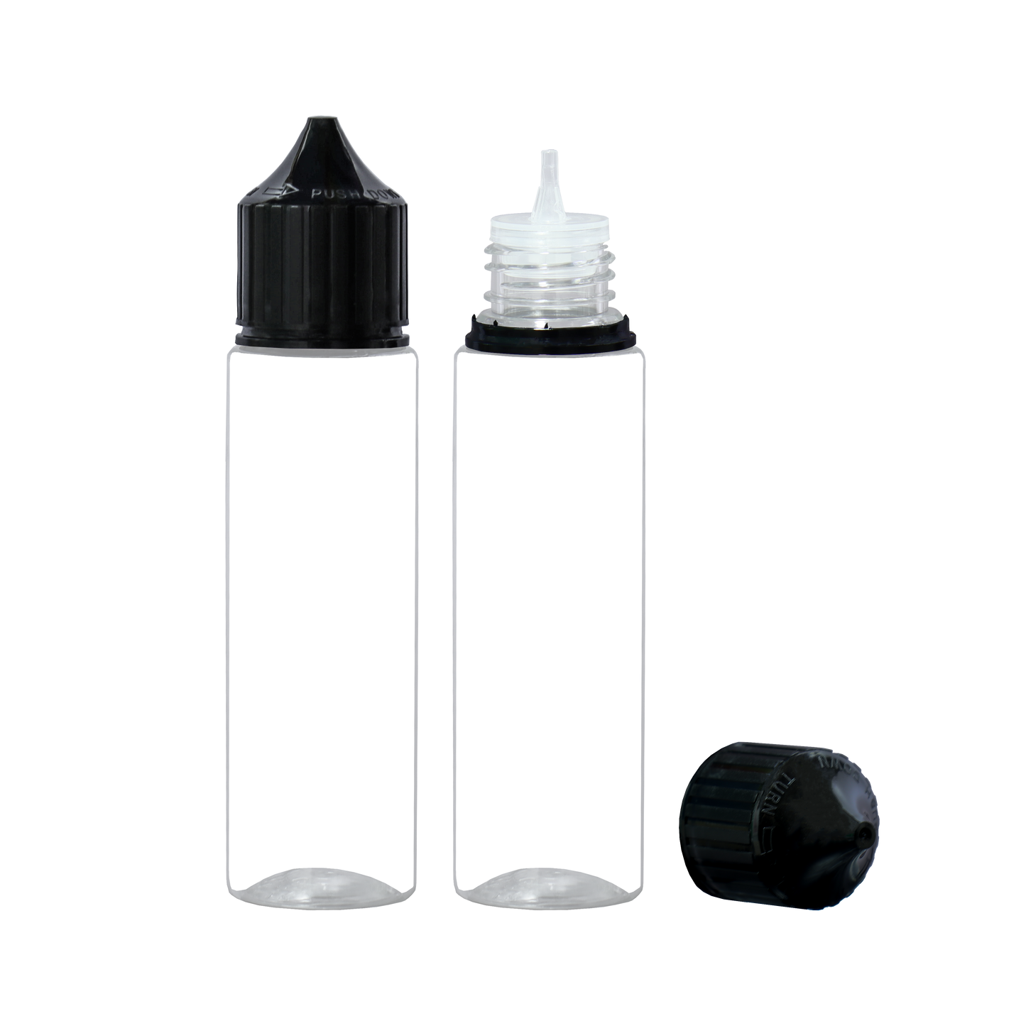 HIDY3-75ML plastic dropper E-liquid E-juice bottle