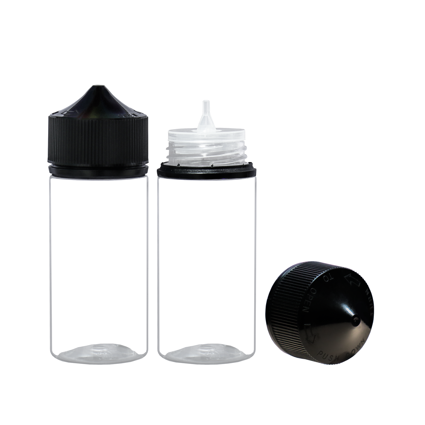 HIDY3M-100ML plastic dropper E-liquid E-juice bottle