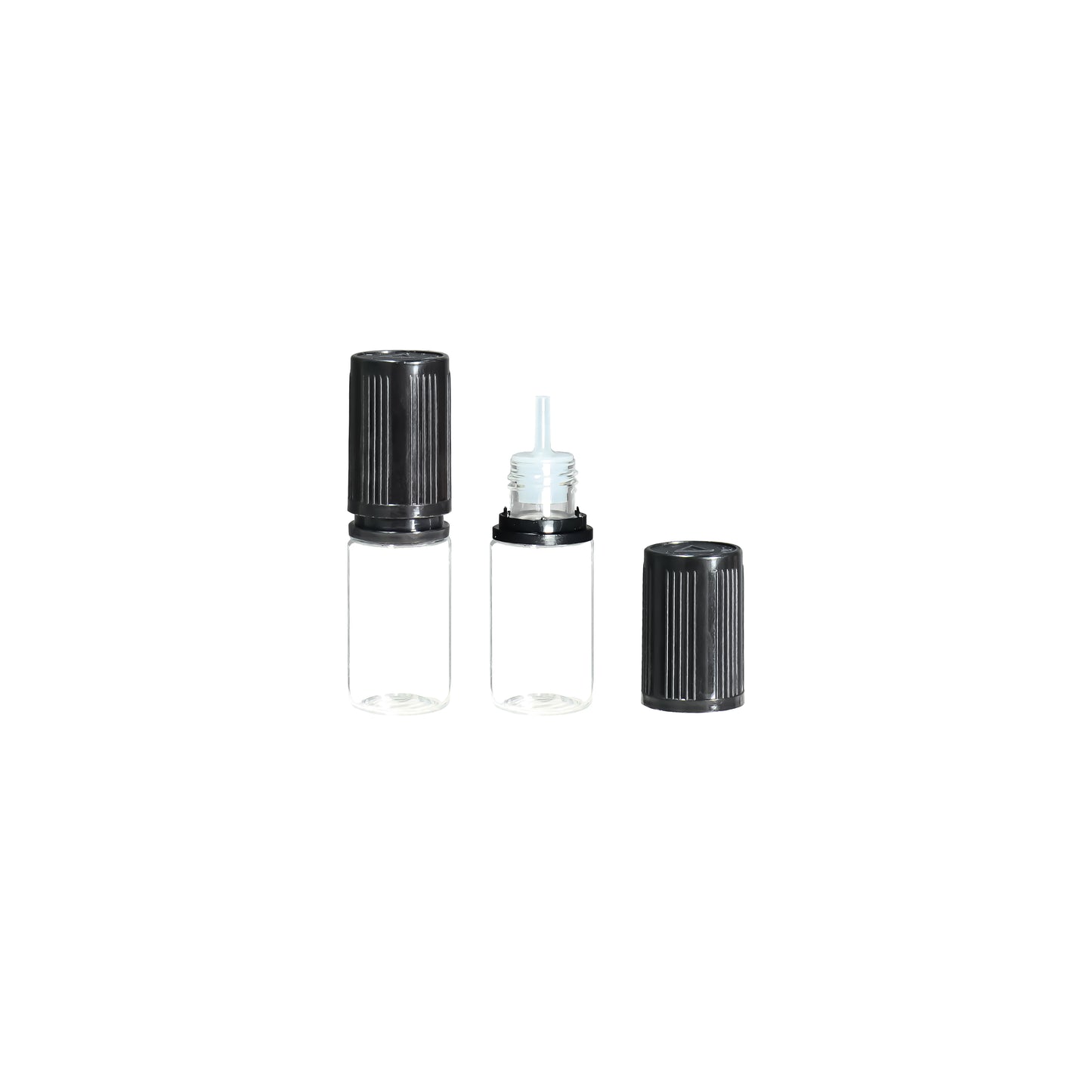 HDV3FS-10ML PET plastic dropper E-liquid E-juice bottle