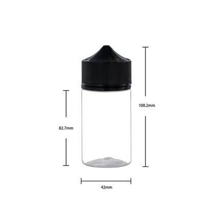 HIDY3M-80ML plastic dropper E-liquid E-juice bottle