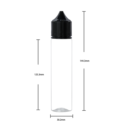 HIDY3-70ML plastic dropper E-liquid E-juice bottle