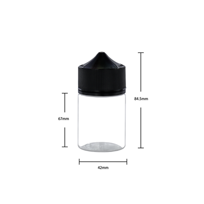 HIDY3M-60ML plastic dropper E-liquid E-juice bottle