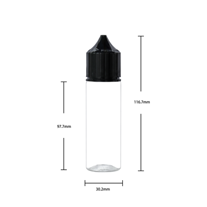 HIDY3-50ML plastic dropper E-liquid E-juice bottle