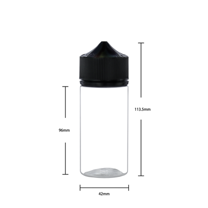 HIDY3M-100ML plastic dropper E-liquid E-juice bottle