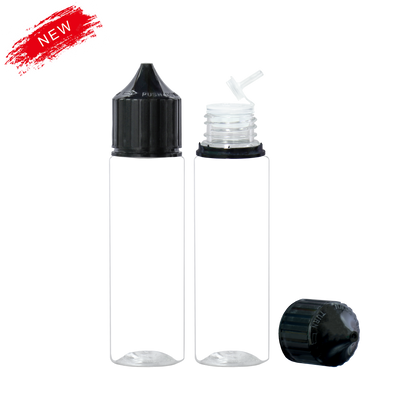 HIDY6-70MLF flip tip plastic dropper E liquid bottle