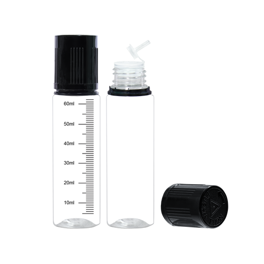 HIDY6F1-70MLF flip tip plastic dropper E liquid bottle