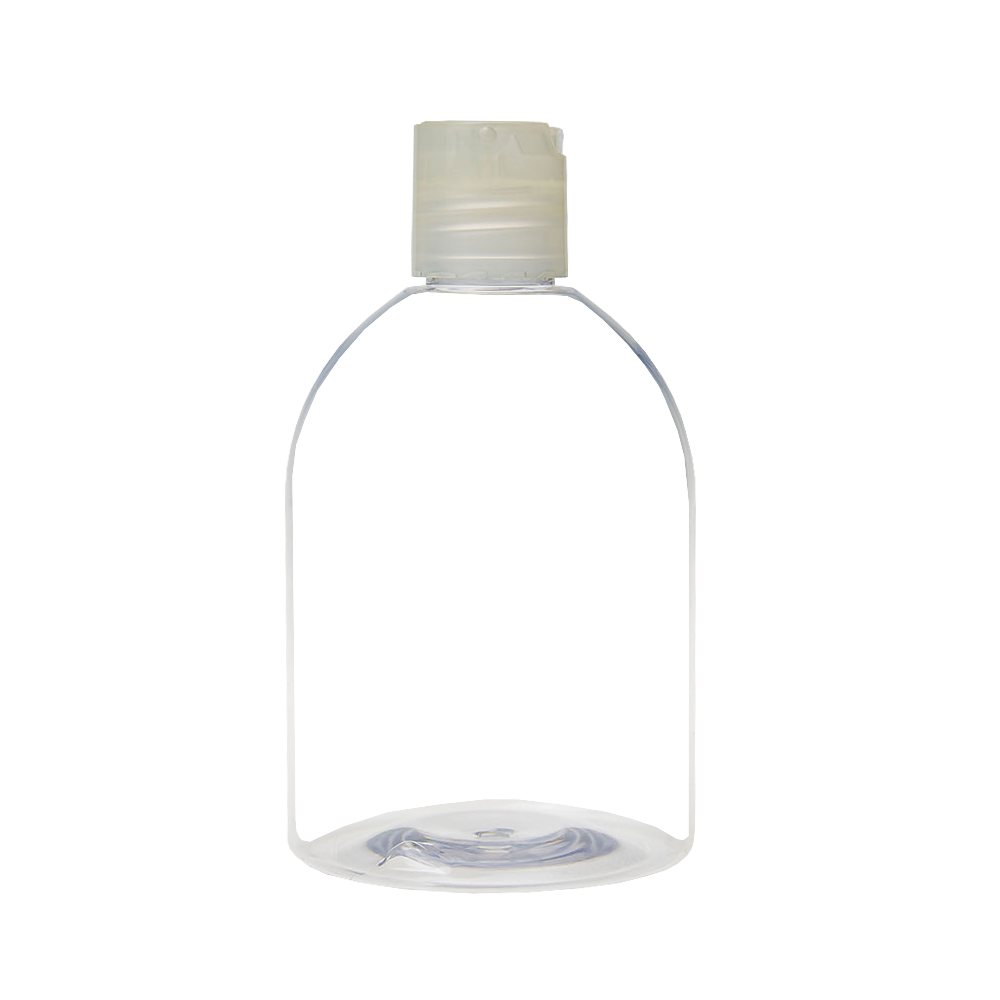 Transparent Plastic 500ML PET Disc Cap Bottle