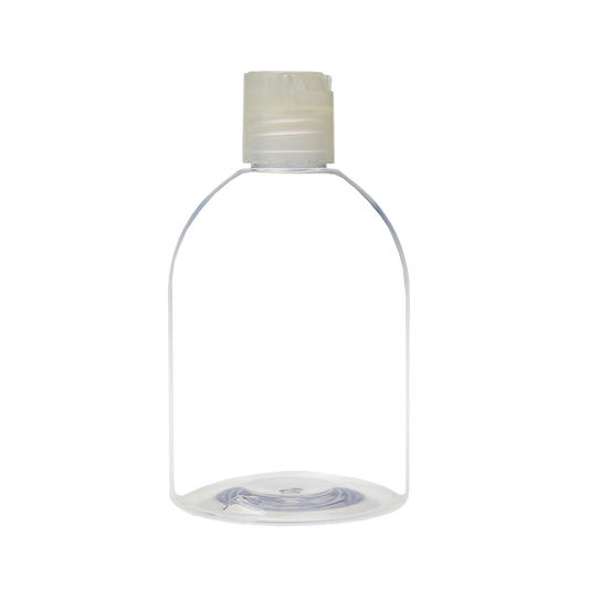 Transparent Plastic 500ML PET Disc Cap Bottle