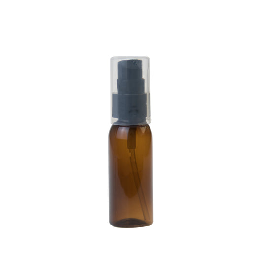 30ml Amber Plastic Lotion Bottle For Skin Care