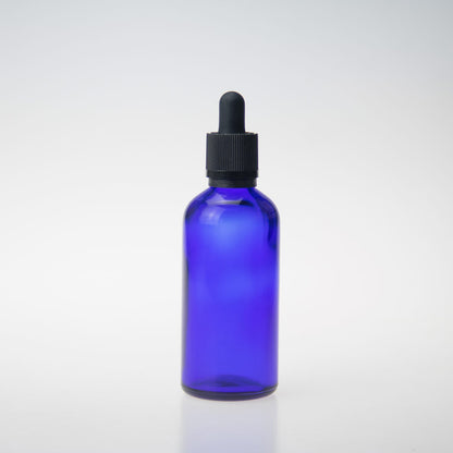 essential oil glass dropper bottle 100ml amber blue and green glass bottles
