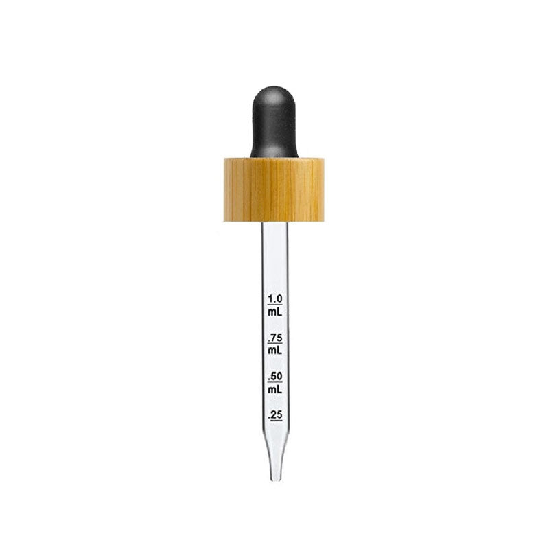 Calibrated Glass Dropper Cap